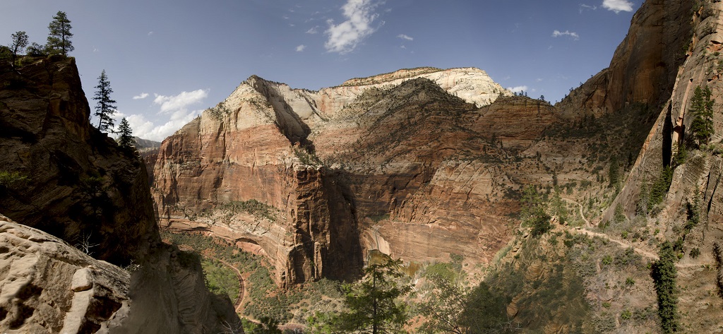 Panorama _ zion canyon